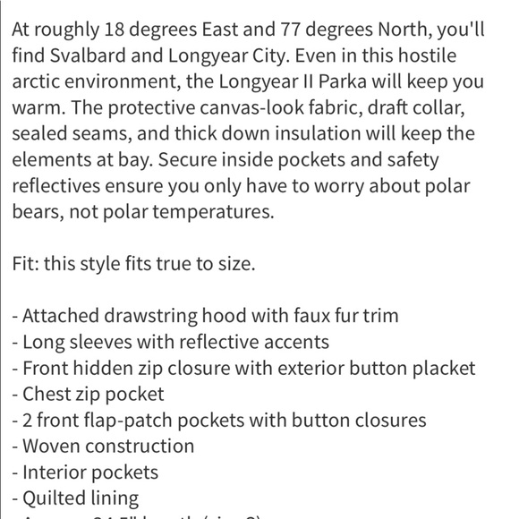 HELLY HANSEN LONGYEAR II PARKA NWT - Picture 8 of 14